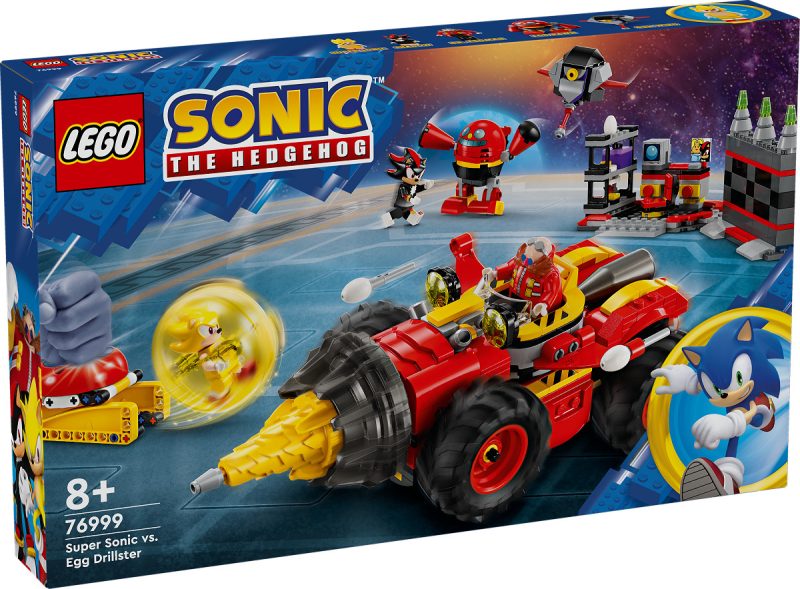 LEGO Sonic Super Sonic vs. Egg Drillster