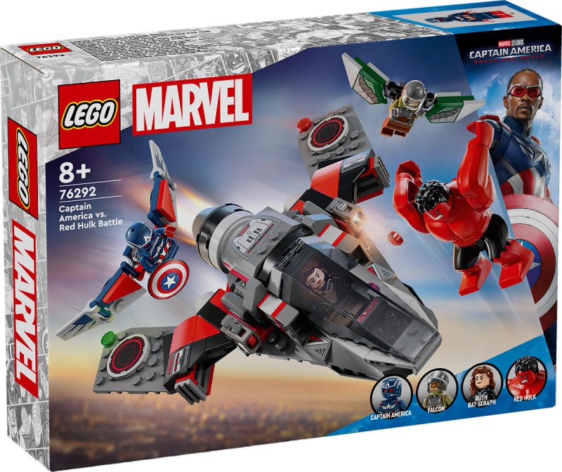 LEGO Super Heoes Captain America vs. Red Hulk Battle