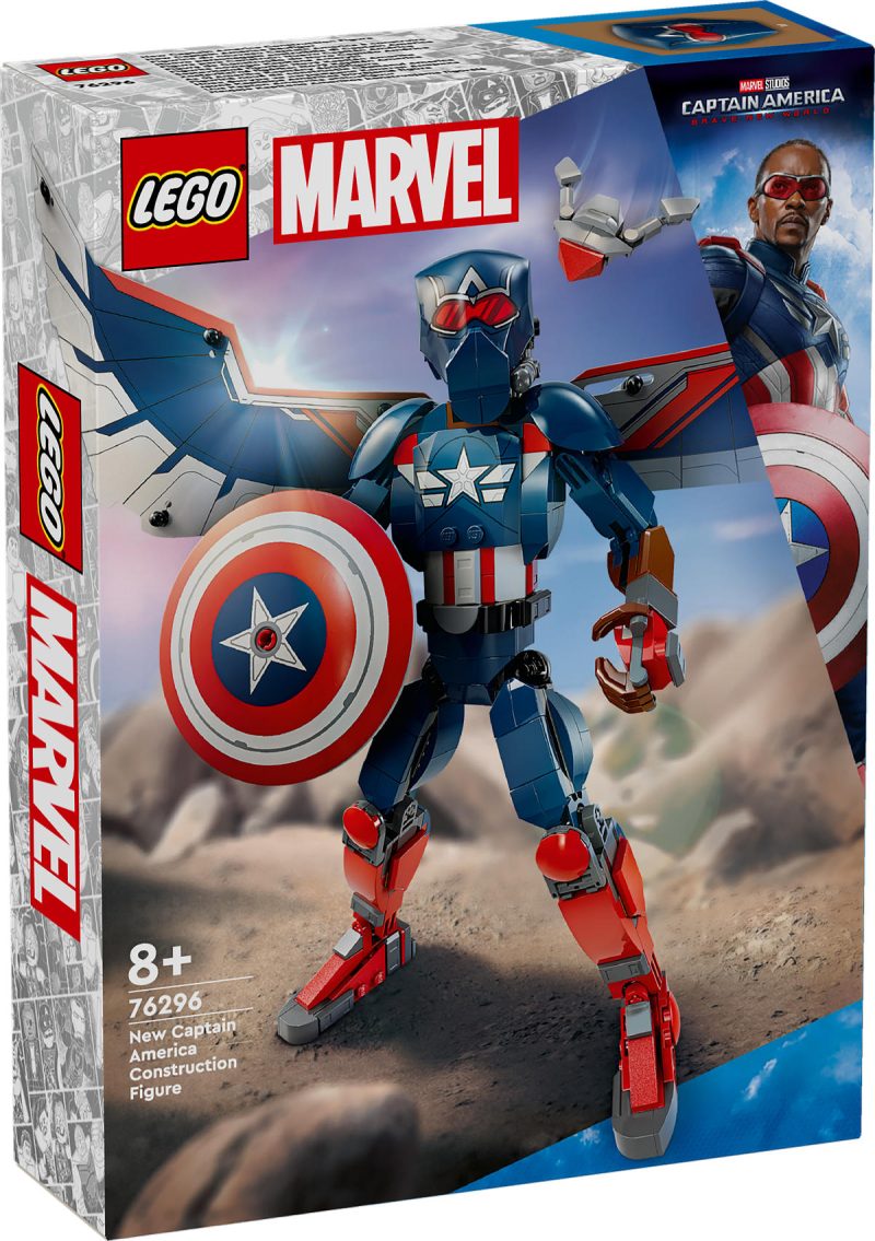 LEGO Super Heoes New Captain America Construction Figure