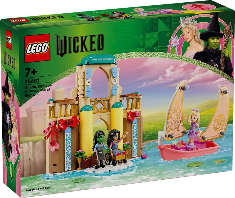 LEGO Wicked Glinda, Elphaba en Nessarose op Shiz University