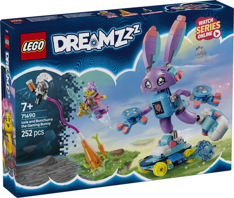 LEGO DREAMZzz Izzie en Bunchurro het gamende konijn