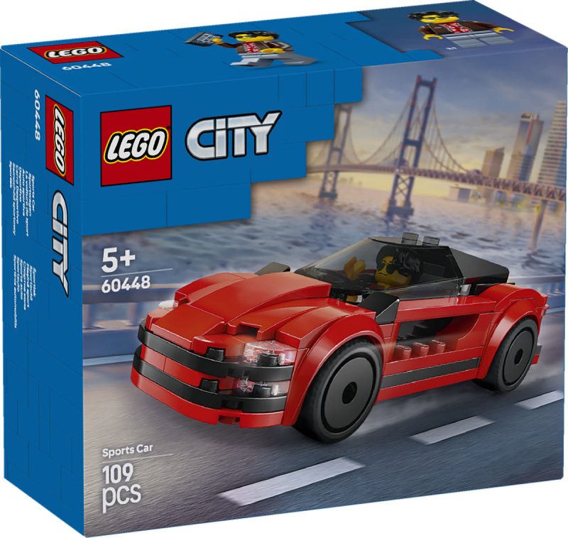 LEGO City Voertuigen Rode sportwagen