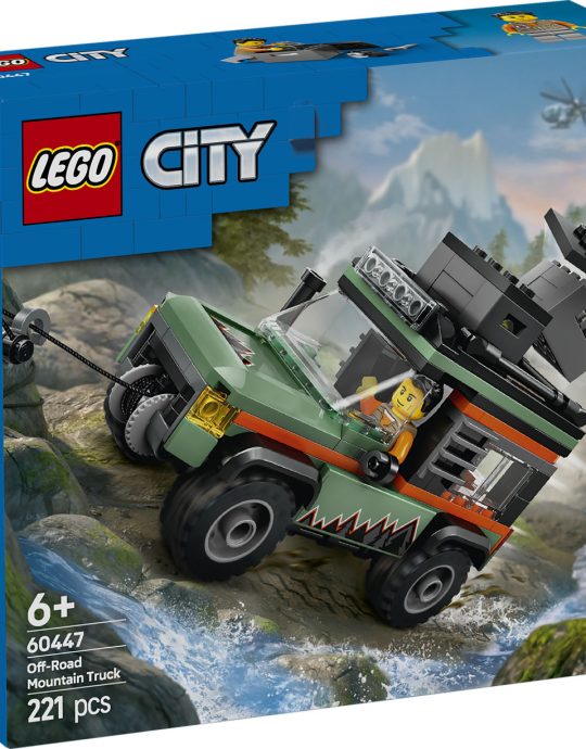 LEGO City Voertuigen 4x4 terreinwagen voor in de bergen