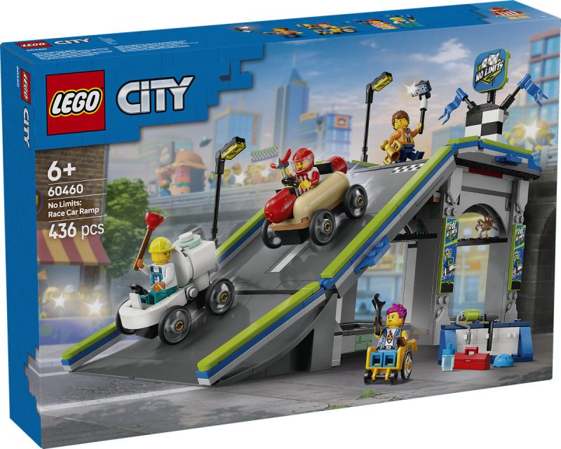 LEGO City Voertuigen Snelle schans voor raceauto 's