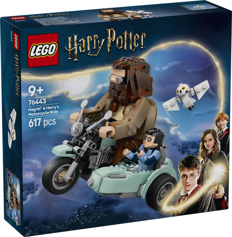 LEGO Harry Potter Hagrid en Harry 's rit op de motor