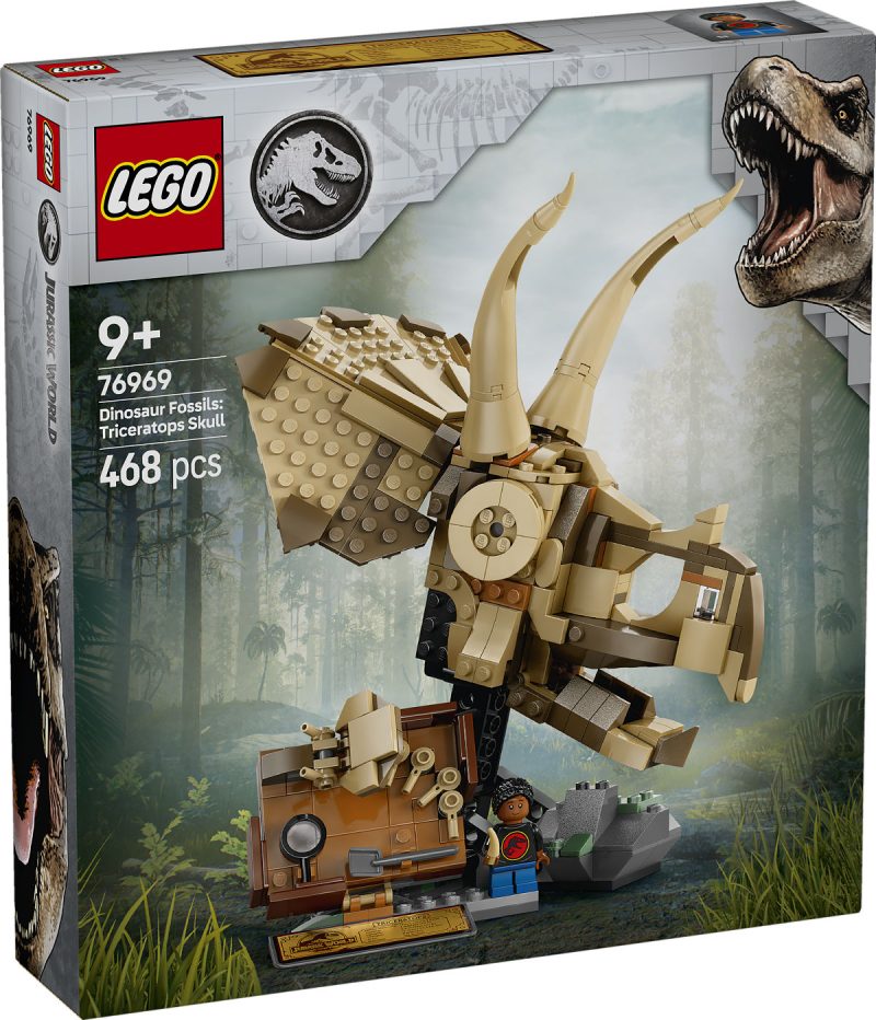 LEGO Jurassic World Dinosaurusfossielen: Triceratops schedel