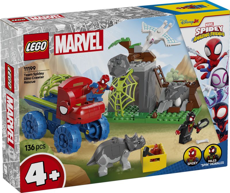 LEGO Spidey Team Spidey reddingsmissie met dinotruck