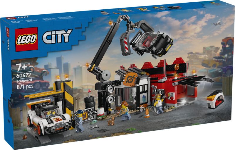 LEGO My City Schroothoop met auto 's