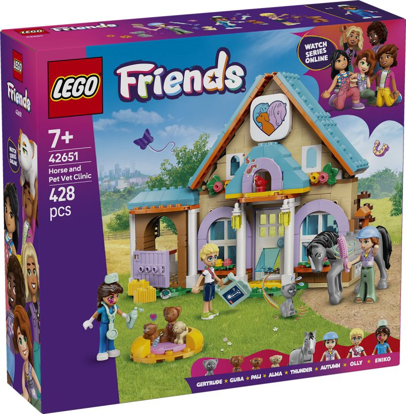 LEGO Friends Dierenkliniek voor paarden en huisdieren