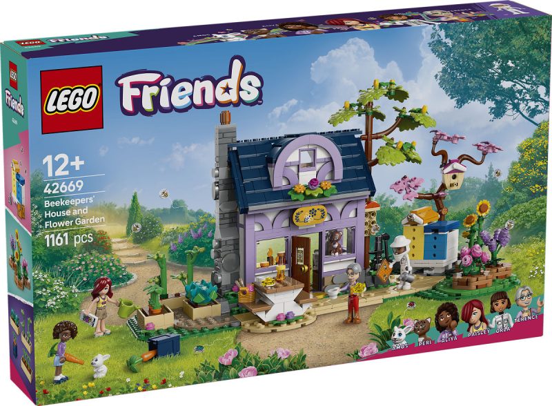 LEGO Friends Imkershuis en bloementuin