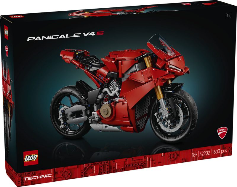 LEGO Technic Ducati Panigale V4 S motor