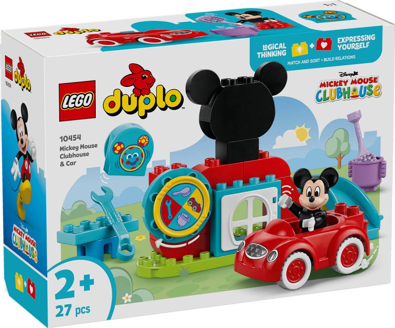 DUPLO Disney  Mickey Mouse clubhuis en auto