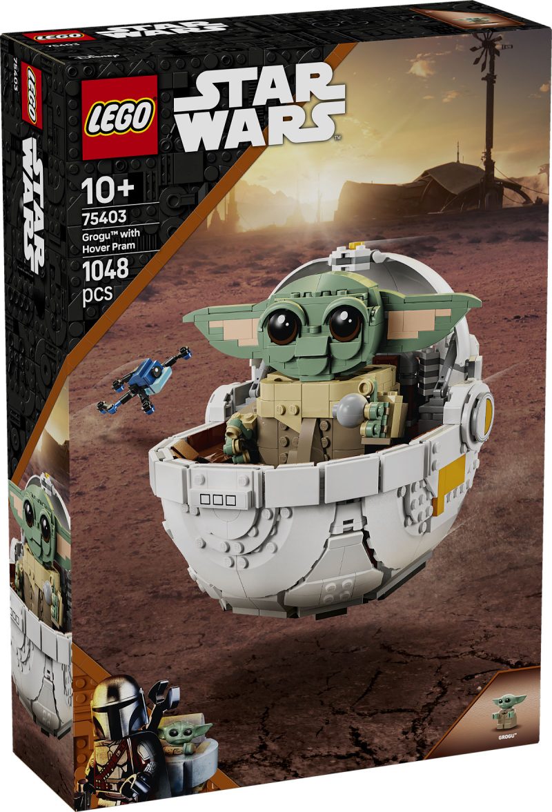 LEGO Star Wars Grogu met zweefkinderwagen