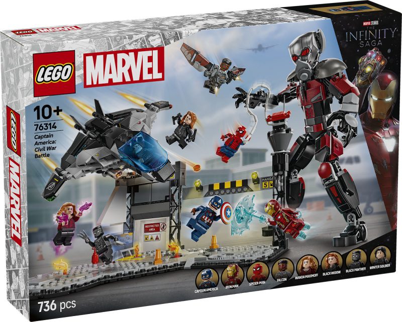 LEGO Super Heroes Captain America: Civil War actiescène