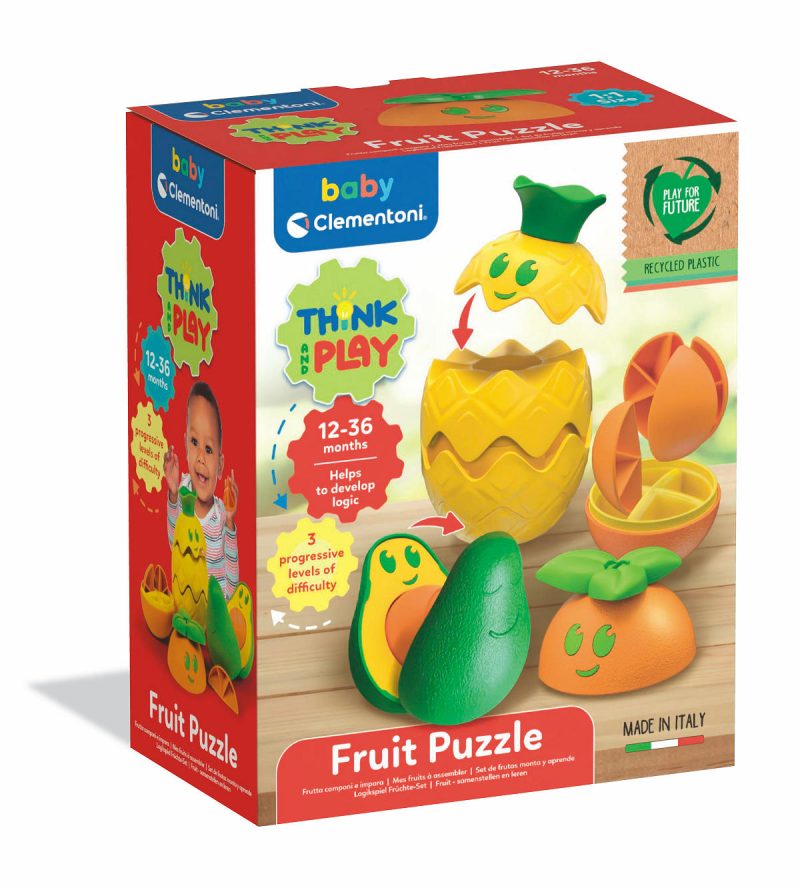 Clementoni Baby Play For Future Fruit Puzzel