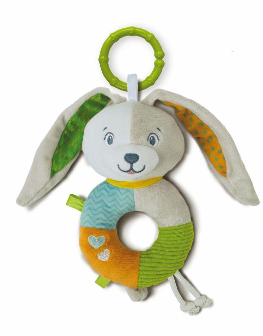 Clementoni Baby Pluche Rammelaar Konijn