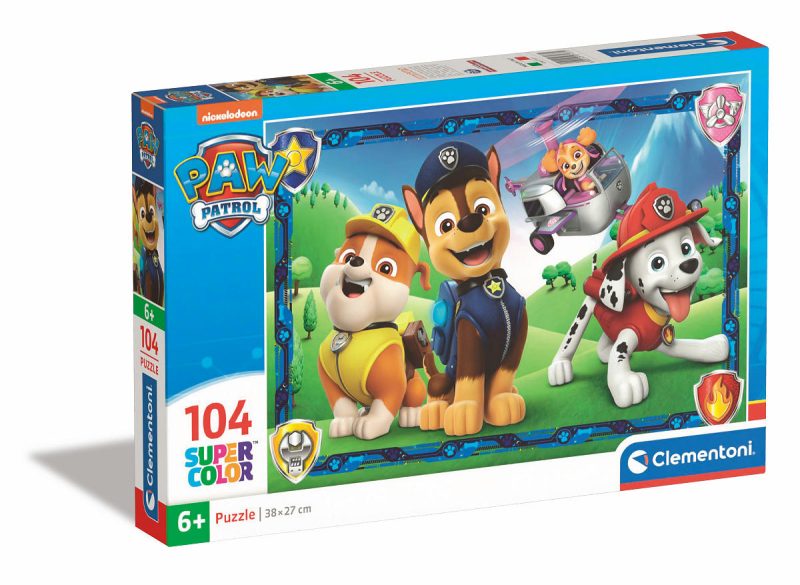 Clementoni Puzzel 104 stukjes - Paw Patrol