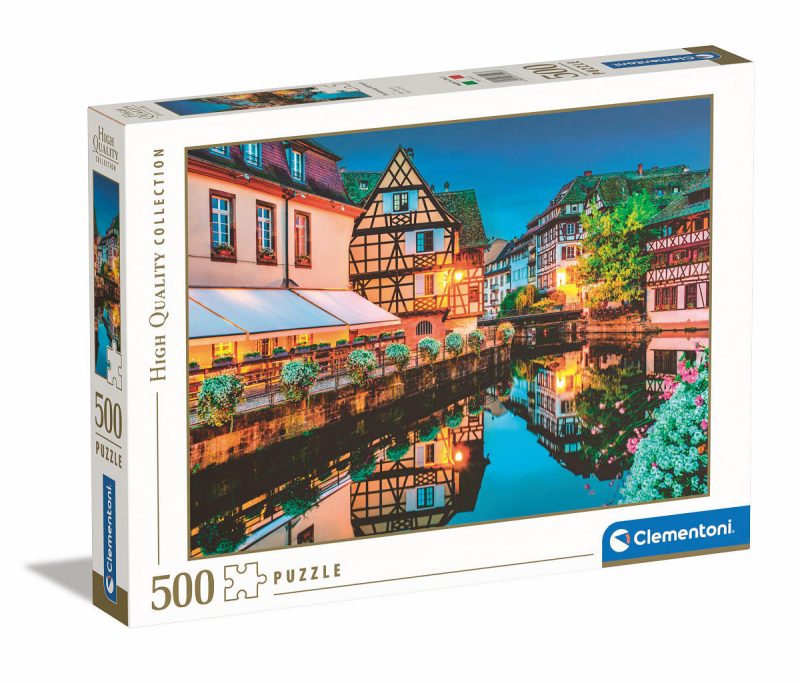 Clementoni Puzzel 500 stukjes - Straatsburg