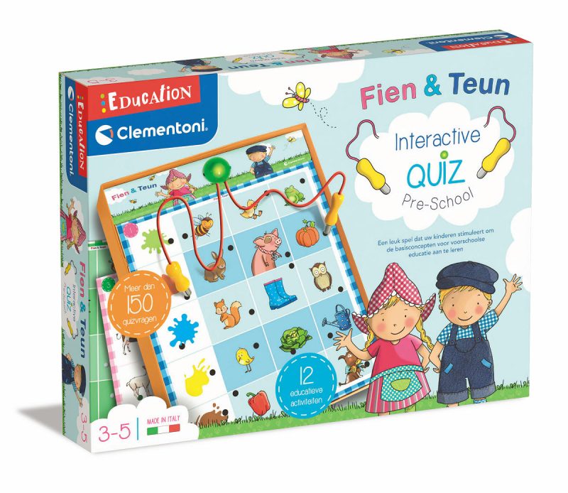 Clementoni Education - Fien en Teun Interactieve Quiz