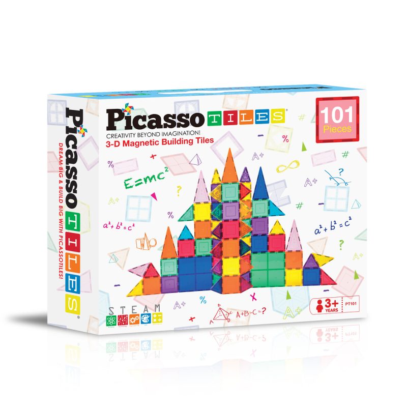 Picasso Tiles Magnetic Tiles set 101pcs