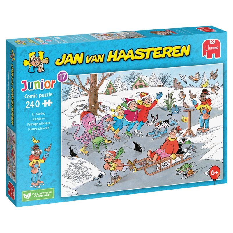 Puzzel 240 st. JvH Junior Schaatsen