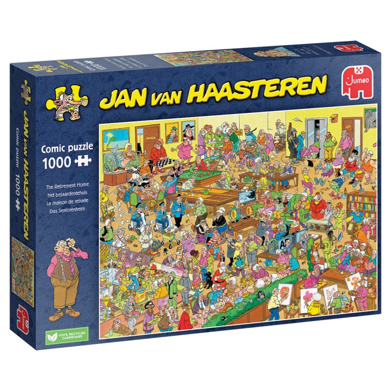 Puzzel 1000 stukjes JvH Het Bejaardentehuis