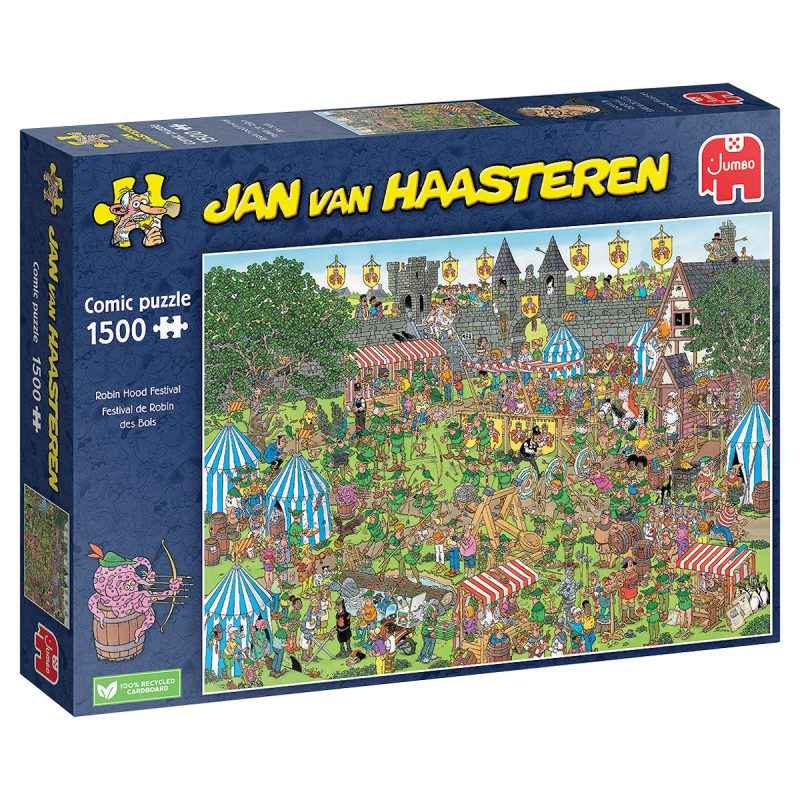 Puzzel 1500 stukjes JvH Robin Hood Festival