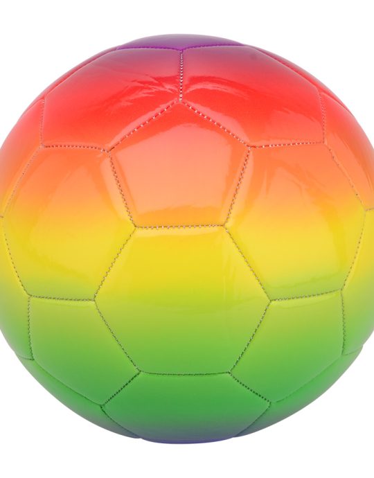 Outdoor Fun kunstlederen regenboog voetbal