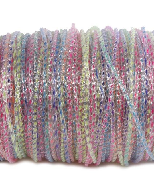 Springtouw 150 meter transparant op rol 5mm