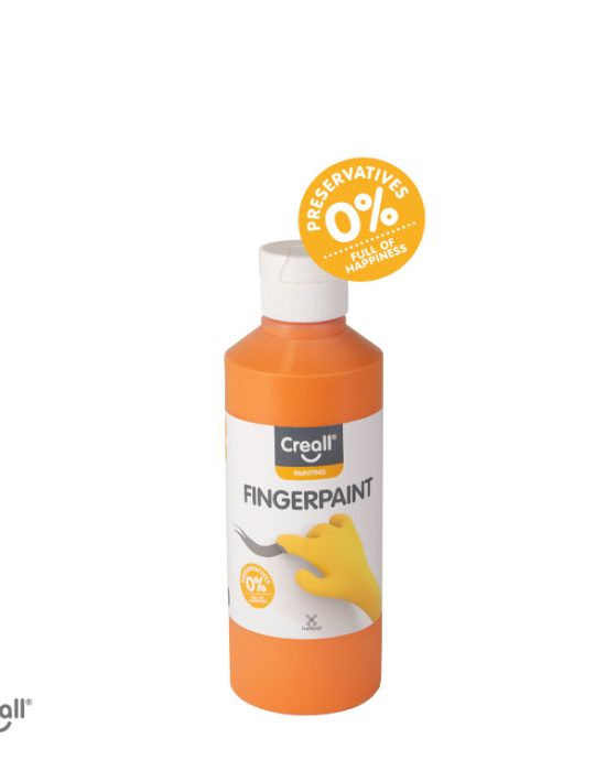 Creall vingerverf Happy Ingredients 250ml - Oranje
