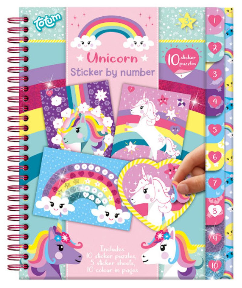 Totum Unicorn Sticker by Number