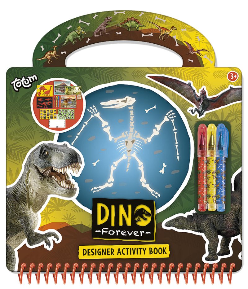 Totum Dino Designer Activity Book