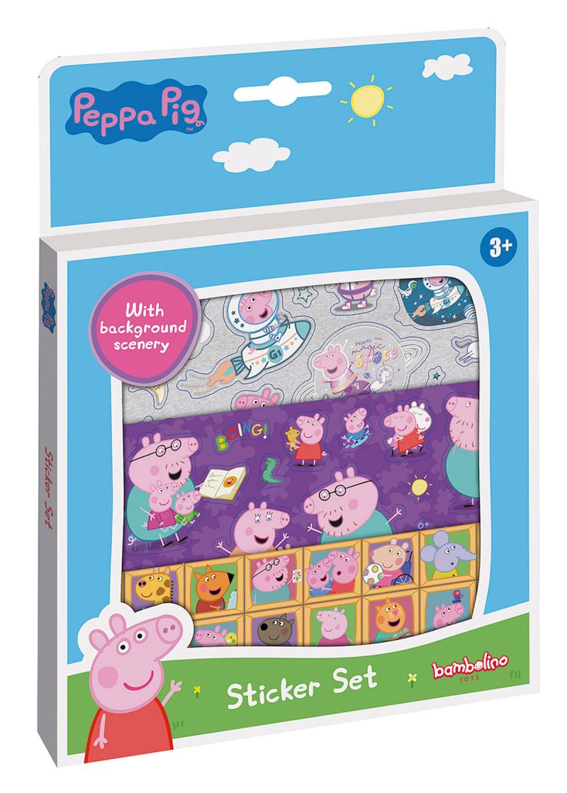 Totum Peppa stickerset