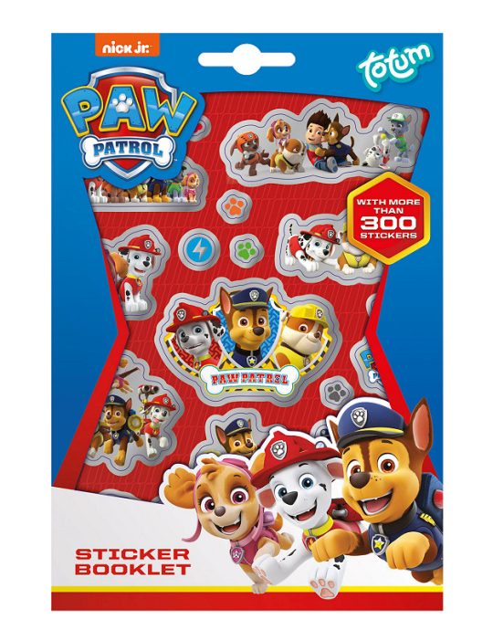 Totum Paw Patrol Sticker book 4 sheets