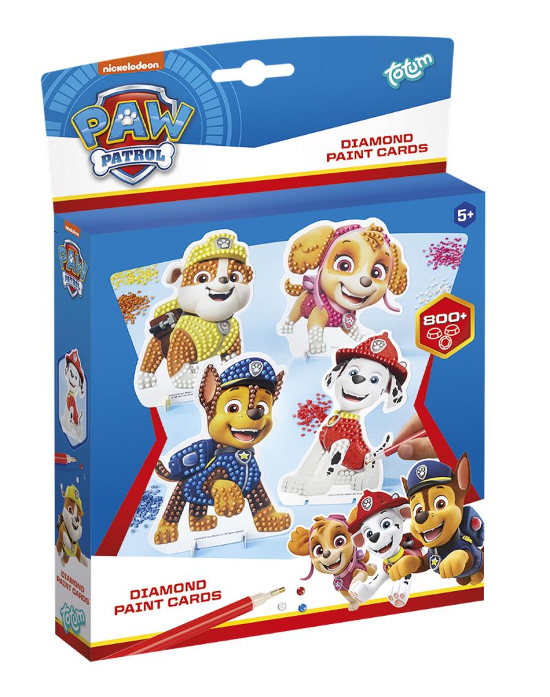 Totum Paw Patrol Diamond Paint Cards