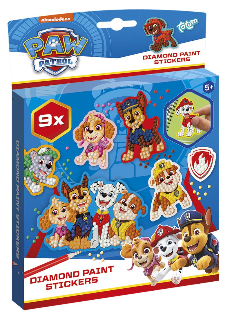 Totum Paw Patrol Diamond Paint Stickers