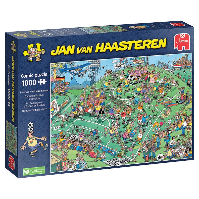 Puzzel 1000 st. JvH Europa 's Voetbalkampioen