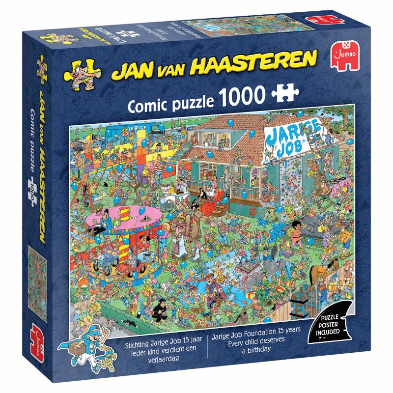 Puzzel 1000 st. JvH Stichting Jarige Job