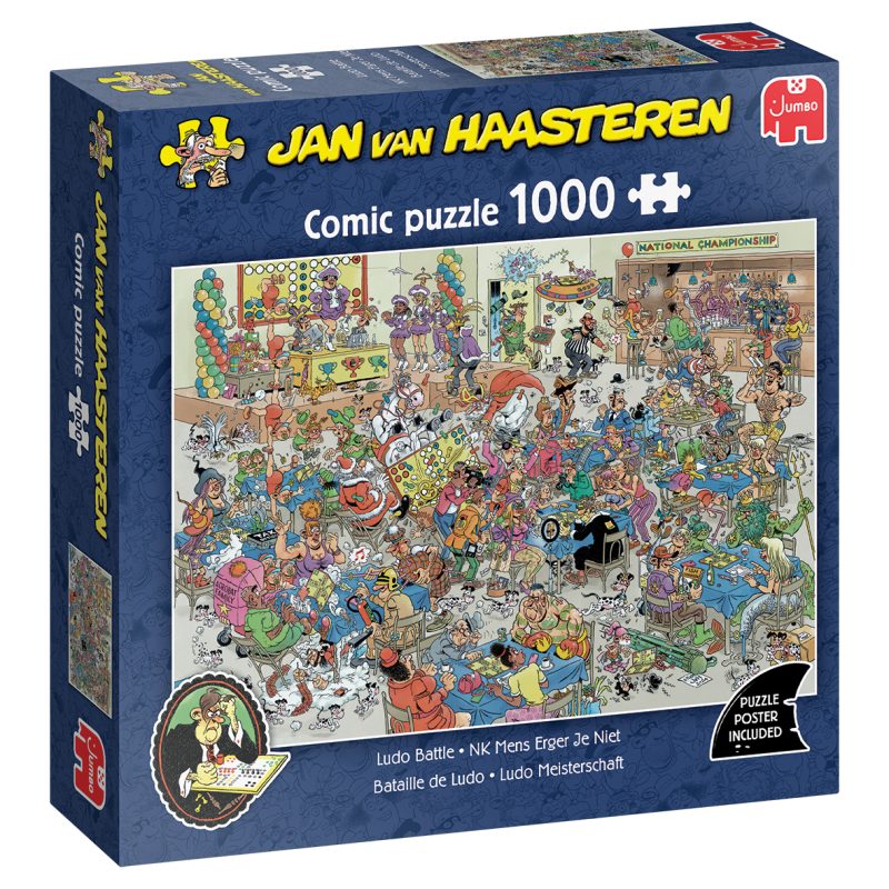 Puzzel 1000 st. JvH NK Mens Erger Je Niet