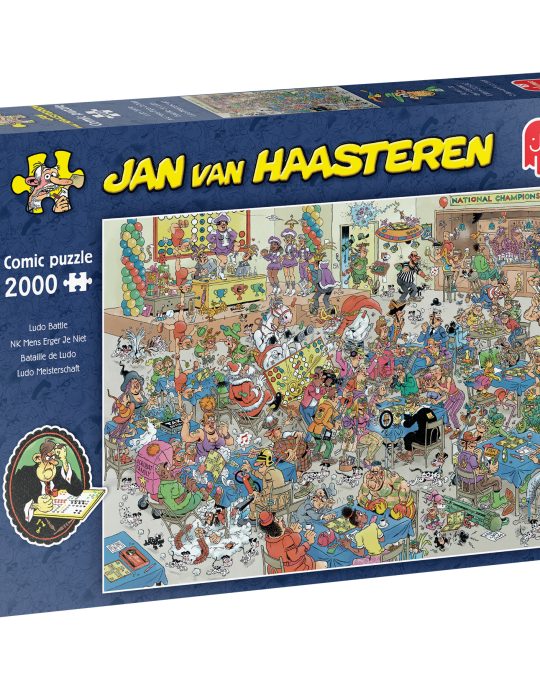 Puzzel 2000 st. JvH NK Mens Erger Je Niet
