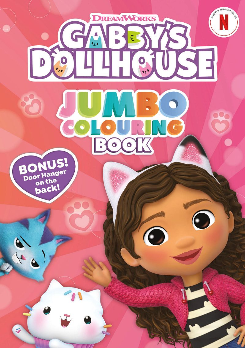 Totum Gabby 's Dollhouse Jumbo Kleurboek